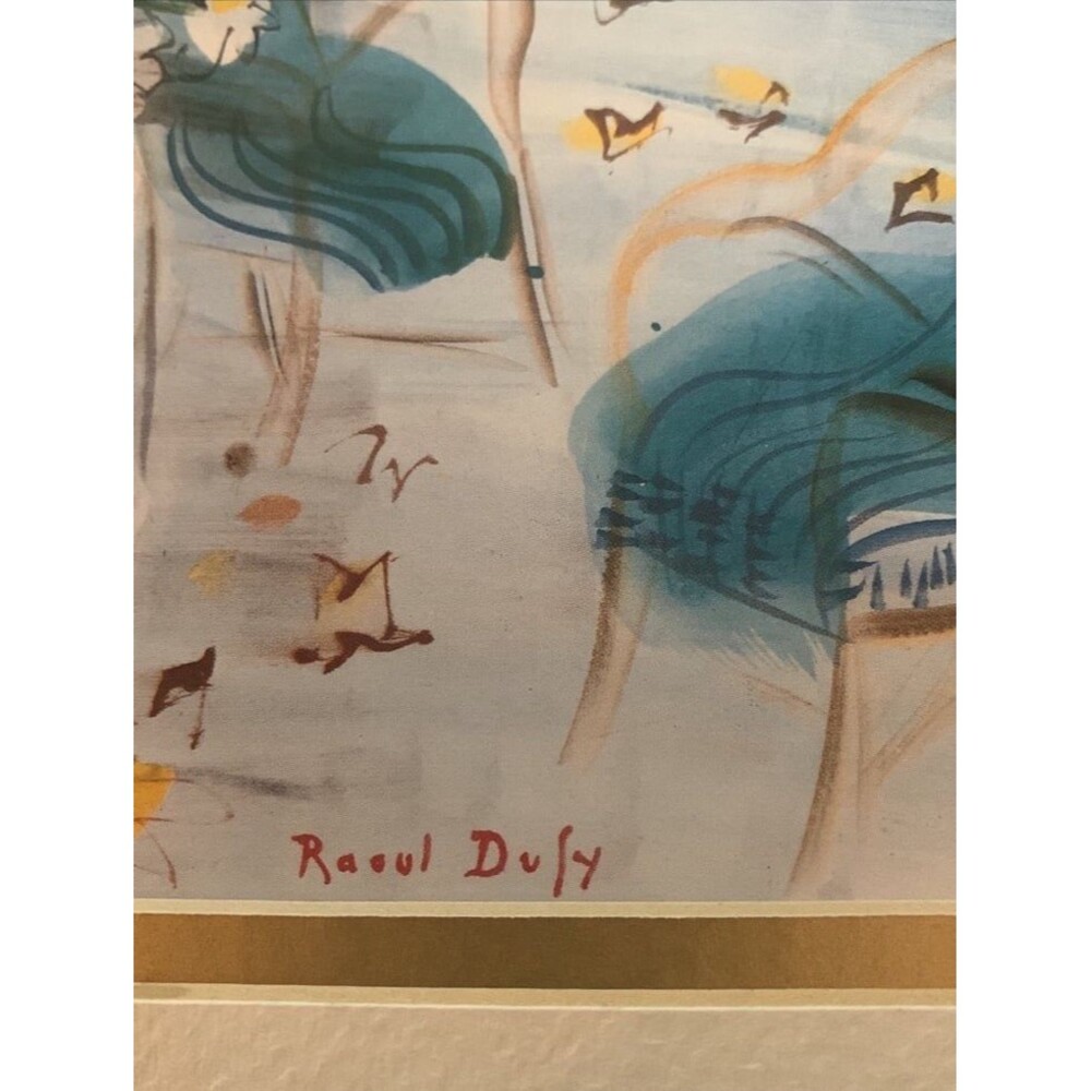 Print by artist Raoul Dufy - Picture 2 of 4